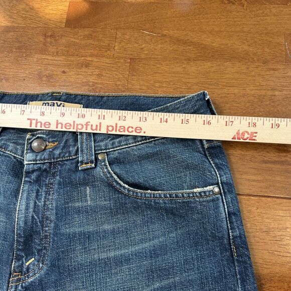 Mavi Jeans Men's Size 31x32 Distressed Blue Denim - Picture 13 of 16